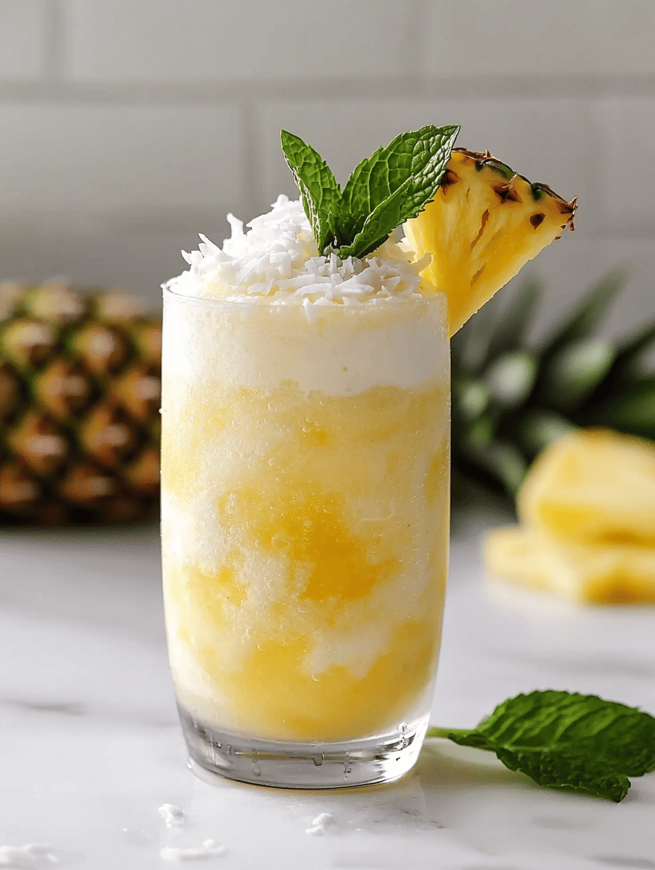 Chill Out with a Tropical Twist: The Unexpected Art of Pi Colada Slushie