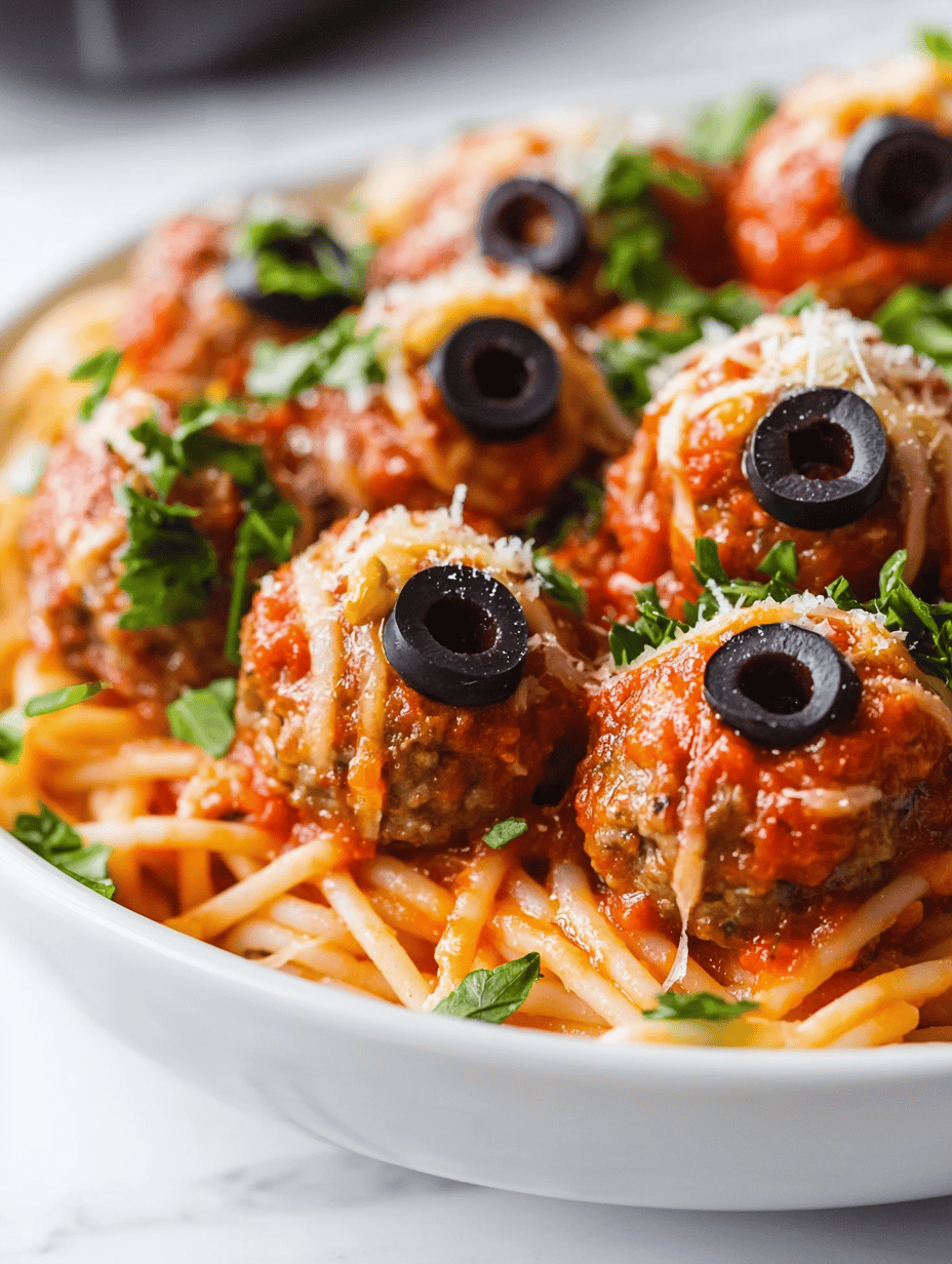 Spooky Good: Halloween Eyeball Pasta That’s More Than Just Ghoulish!