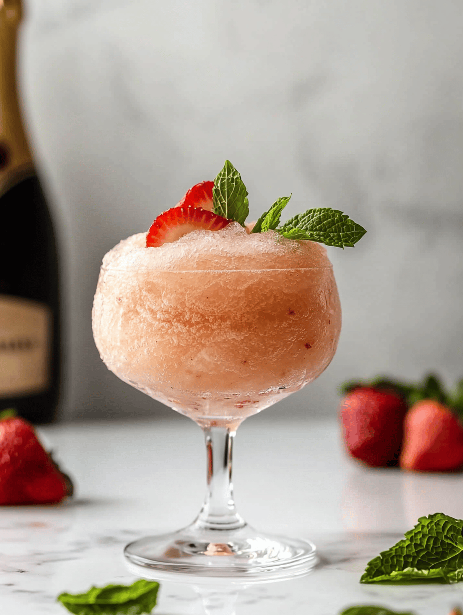 Fizzy Dreams: The Champagne Slushie Surprise