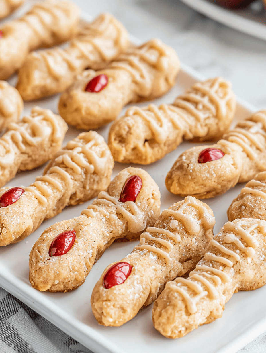 Enchant Your Halloween with Spooky Witch Finger Cookies!