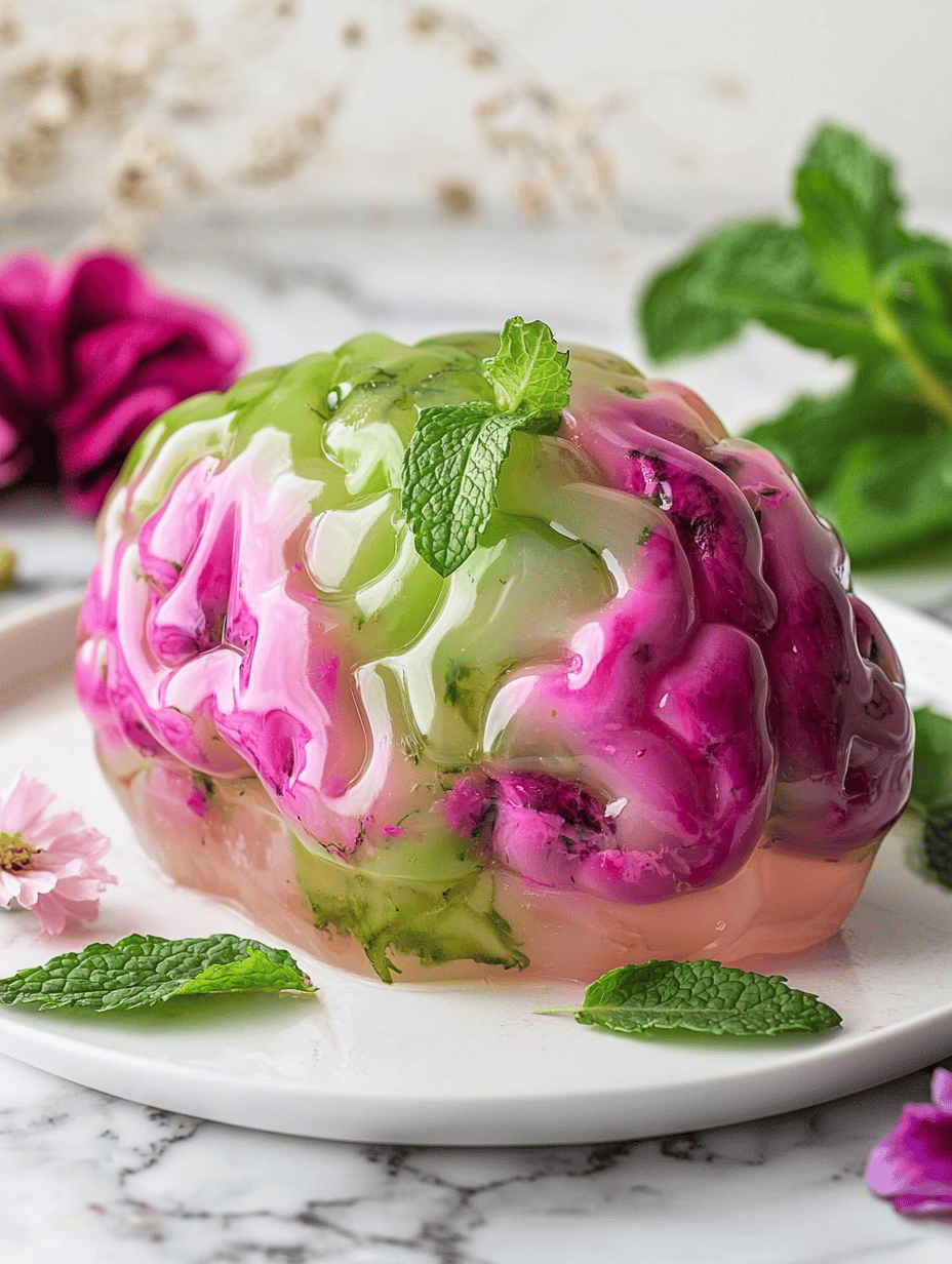 Spooky Sophistication: The Creepiest Brain Jello Mold for Halloween