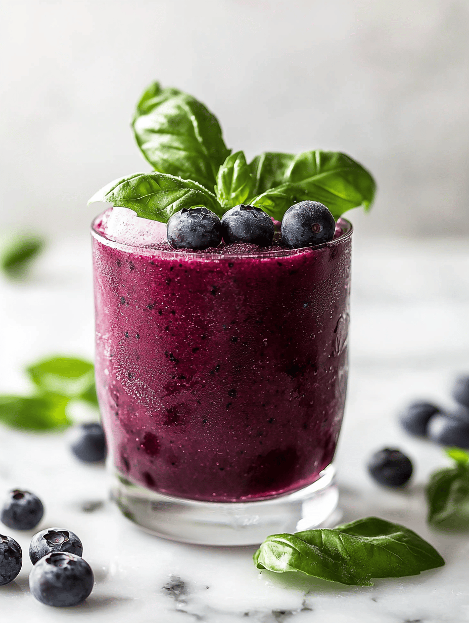 Frozen Bliss: The Unexpected Charm of Blueberry Slushie