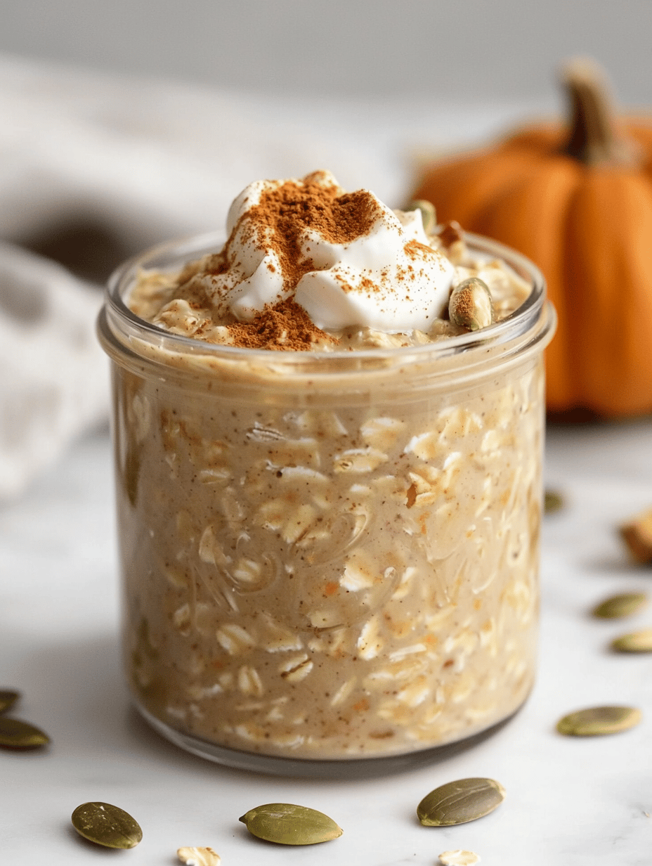 Morning Magic: Pumpkin Spice Overnight Oats for Unexpected Comfort