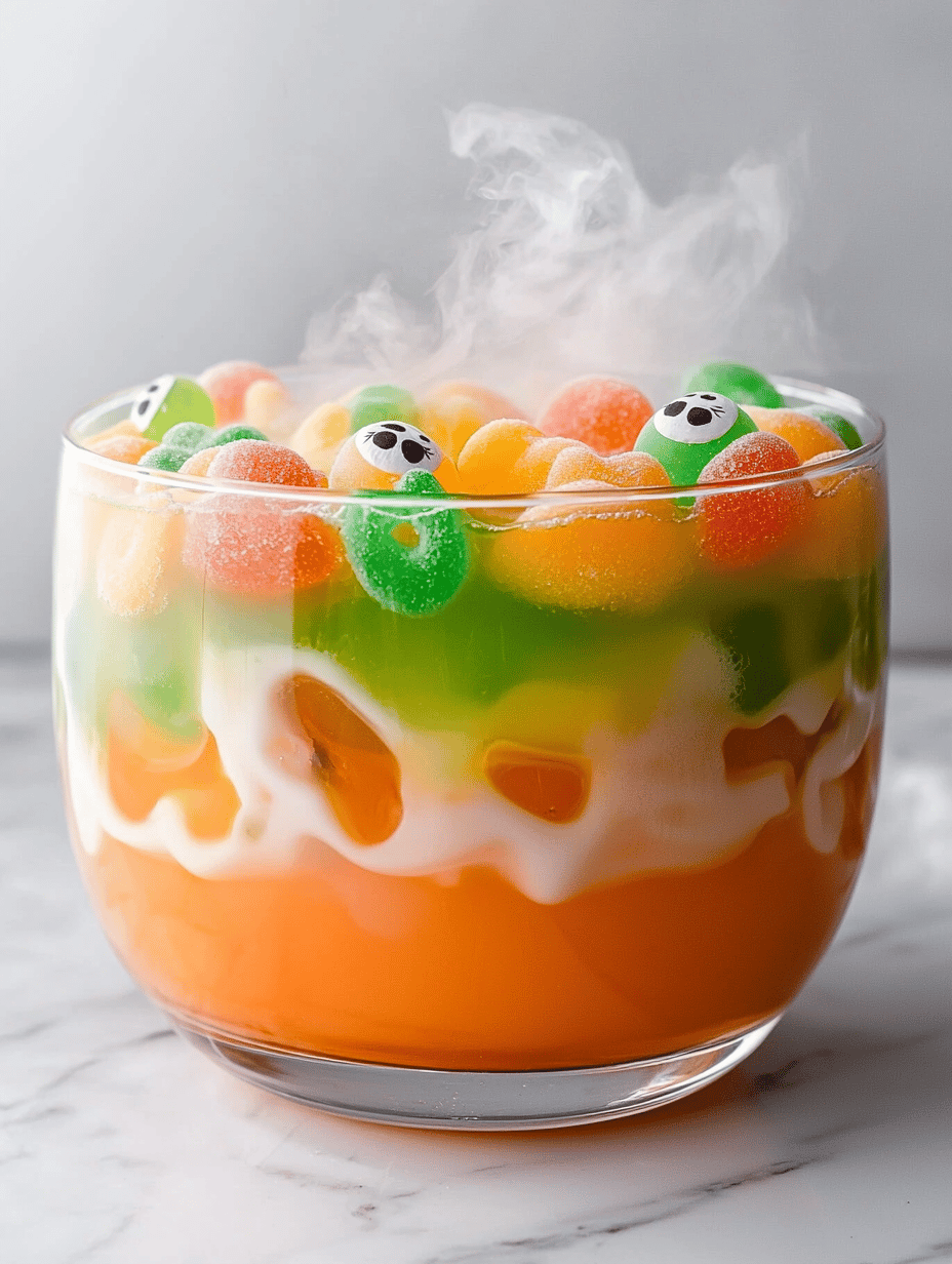 Spooktacular Halloween Monster Mash Punch