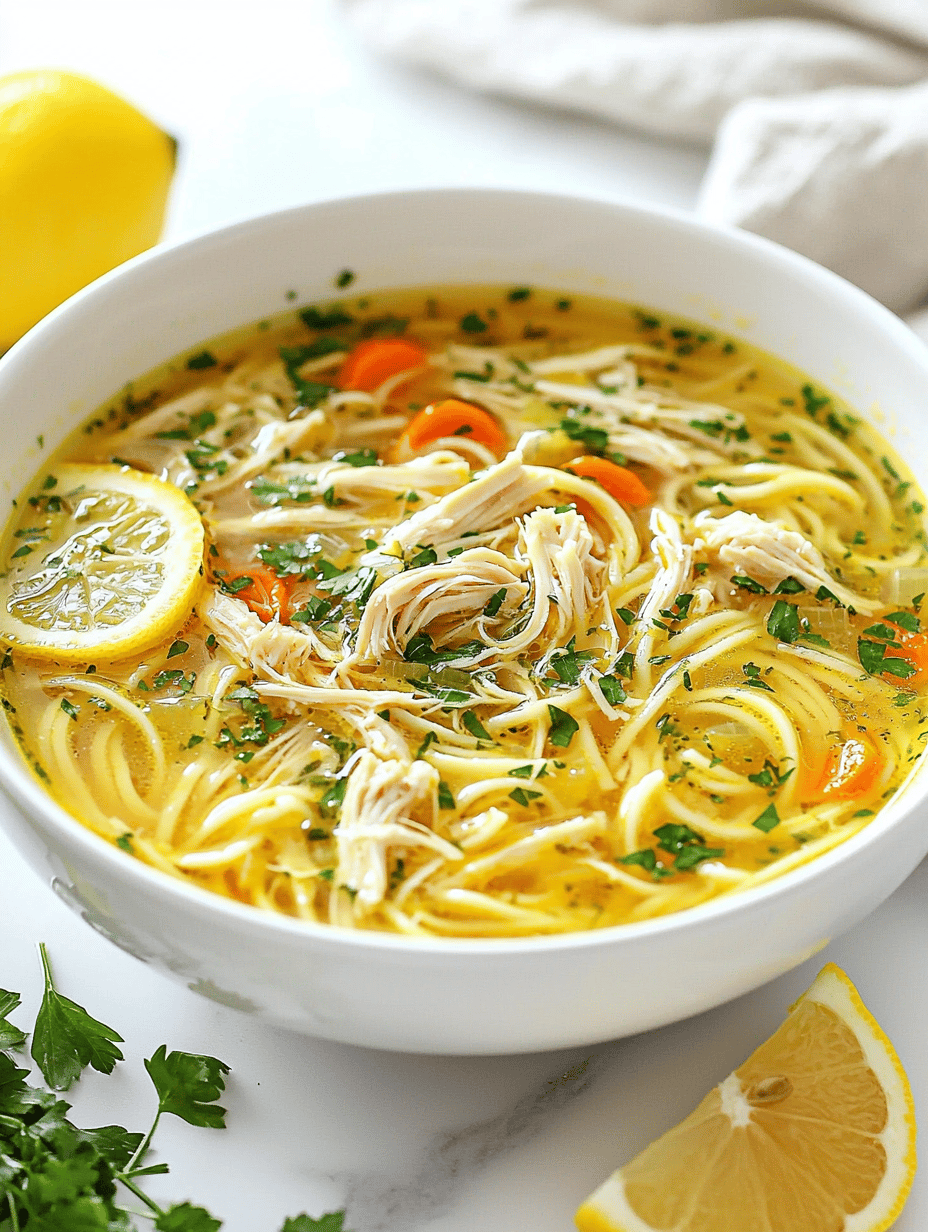 Revamp Your Comfort with a Zesty Twist on Chicken Noodle Soup