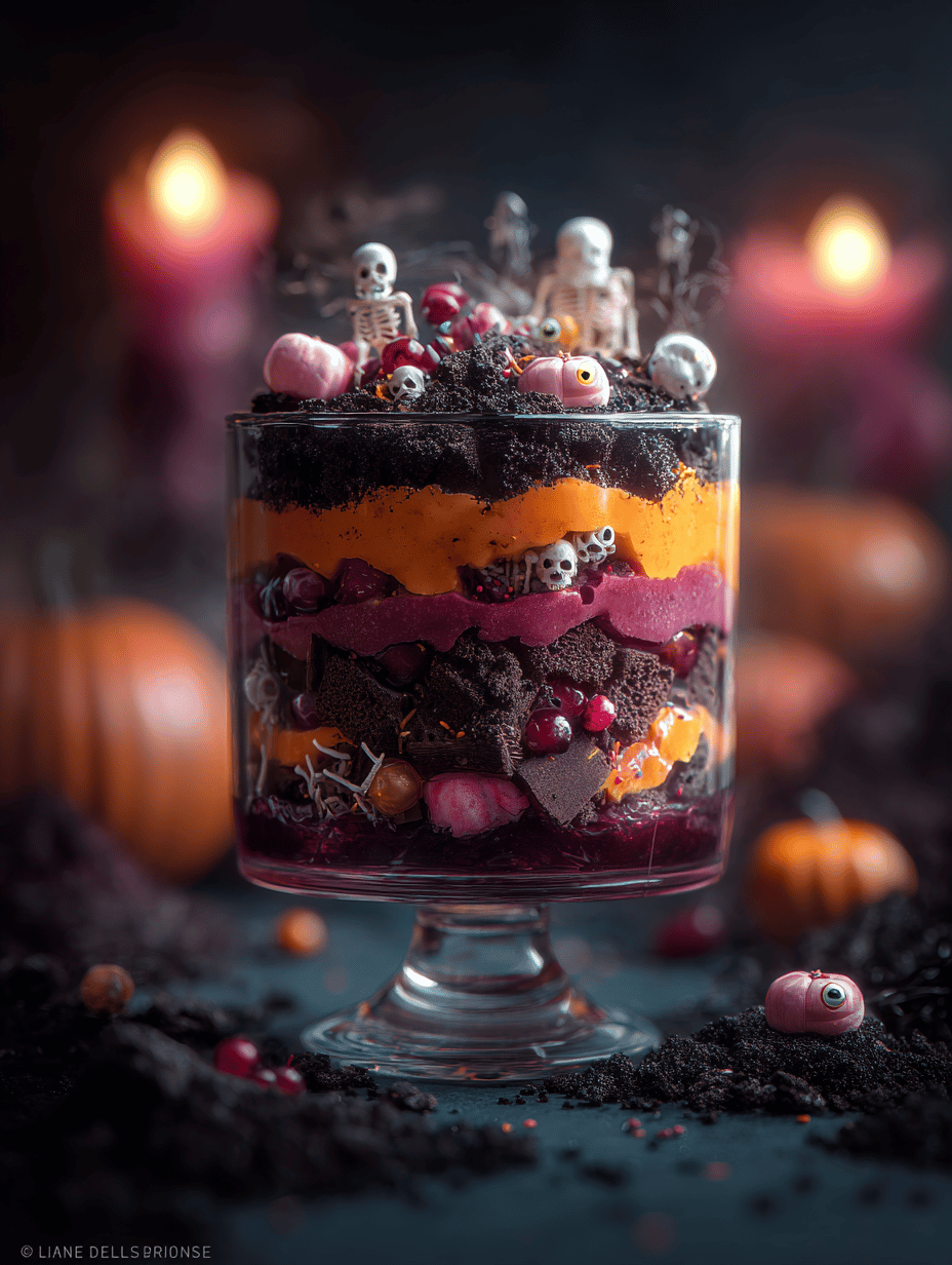 Unconventional Halloween Trifle: A Spooky Twist on an All-Time Favorite