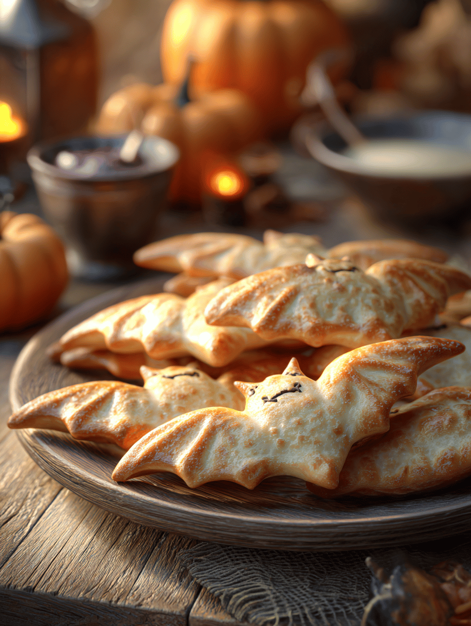 Bat-Shaped Calzones: A Fun Twist for Any Gathering