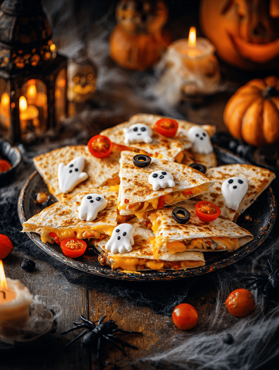 Halloween Quesadillas: A Spooky Spin on Comfort Food