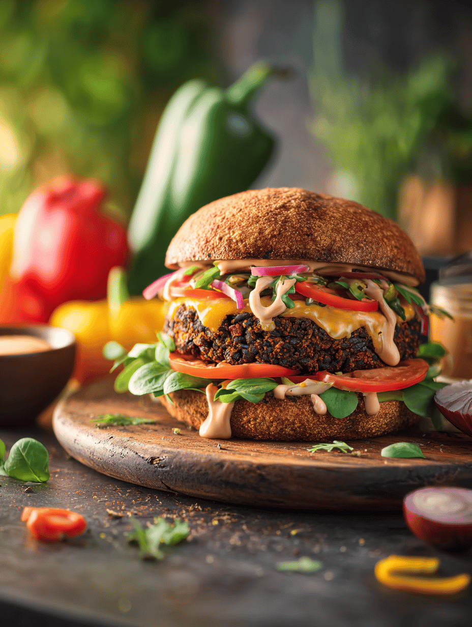 Black Bean Burgers: A Hidden Veggie Power Play