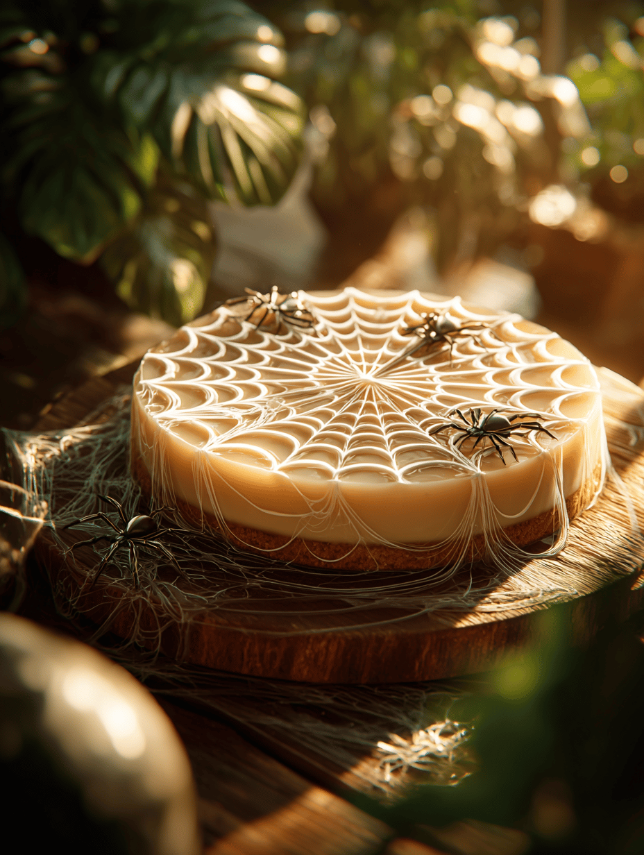 Spiderweb Cheesecake: A Tangy, Intricate Dessert with a Surprise Twist