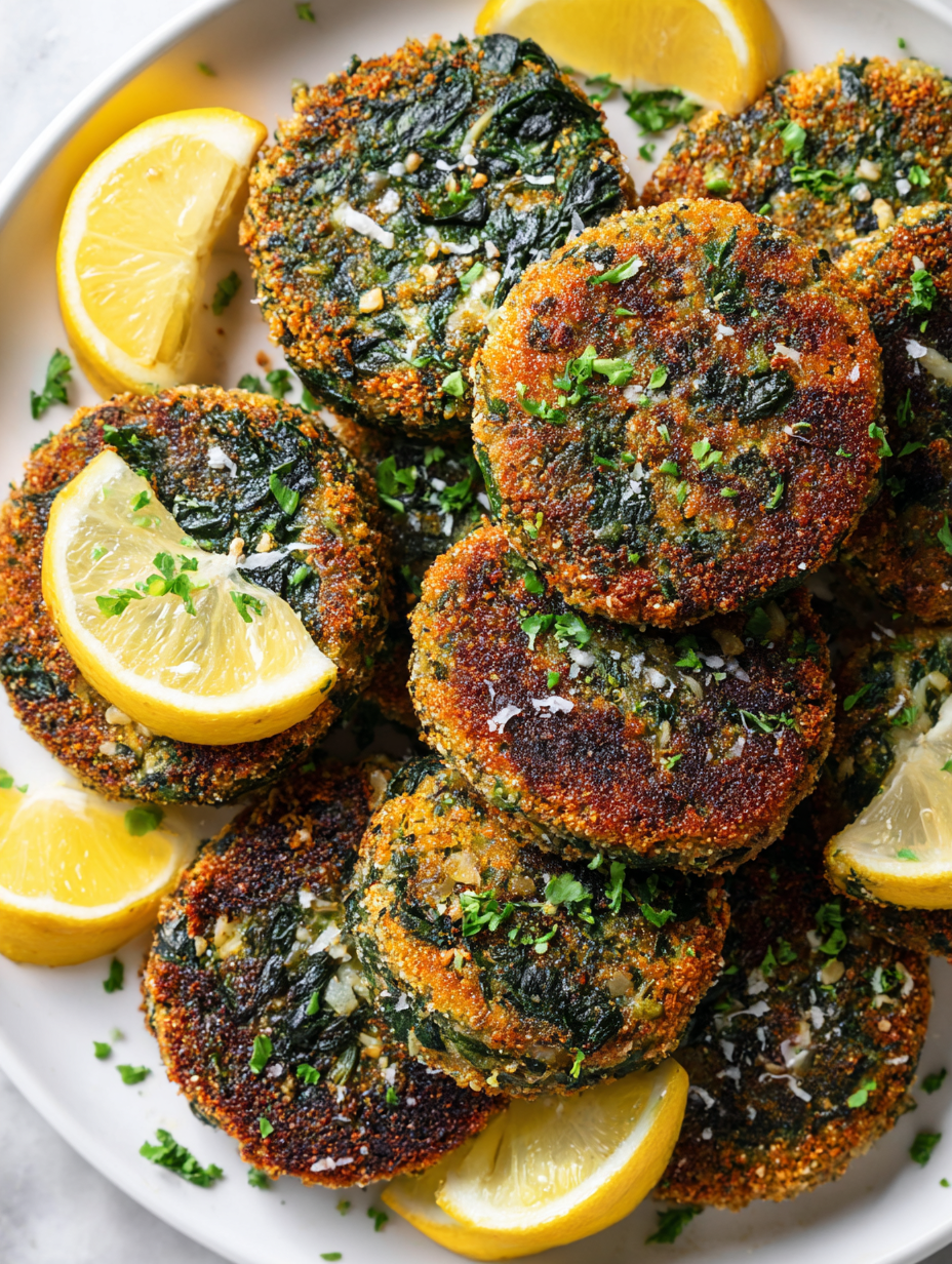 Spinach Patties Recipe