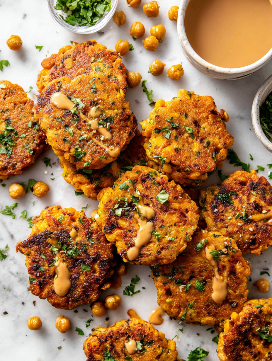 Chickpea Fritters Recipe