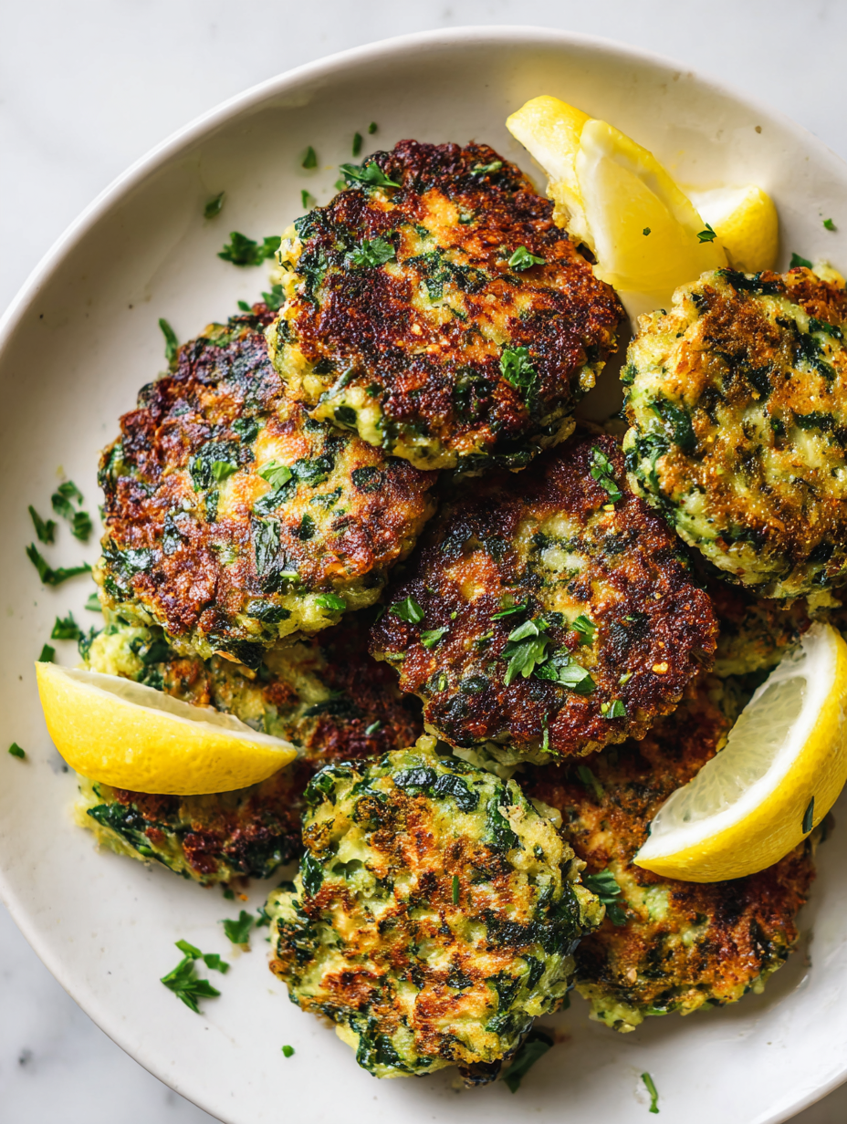 Spinach Fritters Recipe