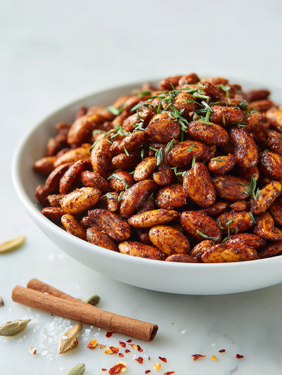 Roasted Spiced Nuts Recipe